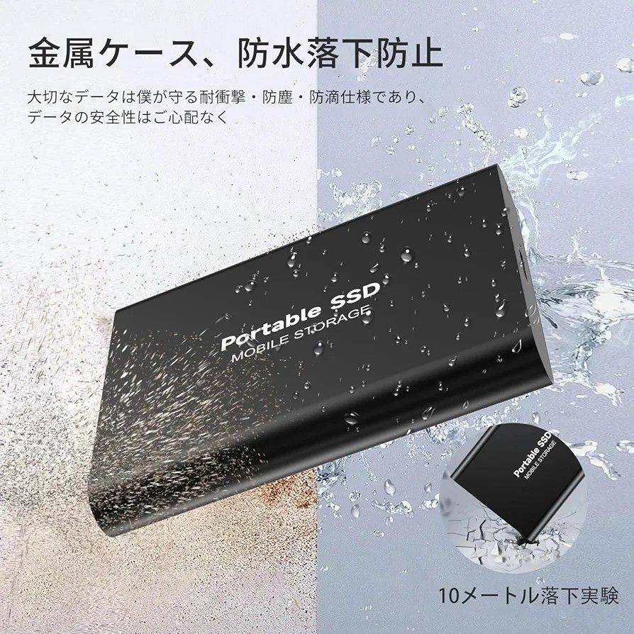 ポータブルSSD 30TB 外付けソリッドステートドライブ 高速転送 ポータブルSSD 30TB 外付けソリッドステートドライブ 高速転送