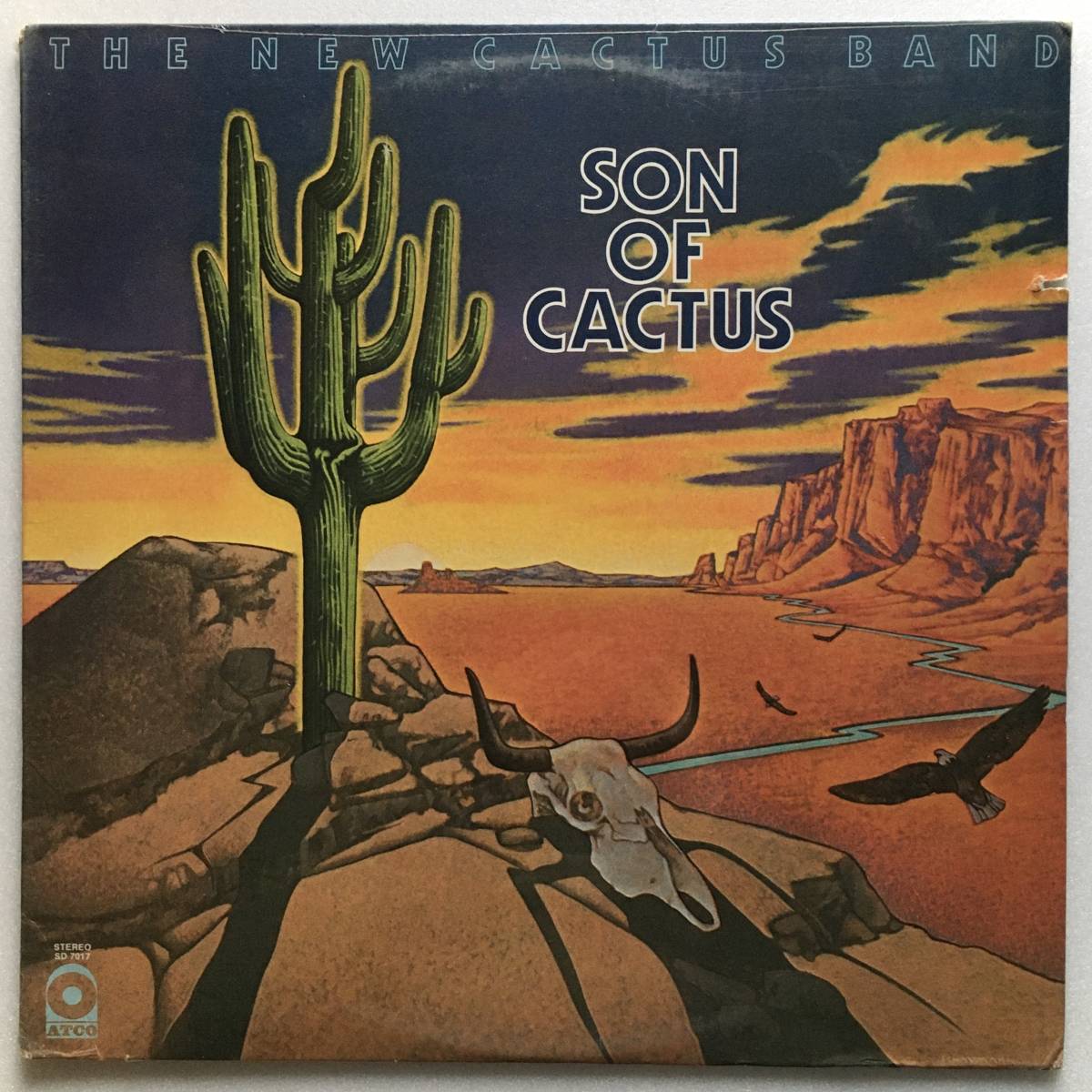 THE NEW CACTUS BAND「SON OF CACTUS」US ORIGINAL ATCO SD 7017 '73 ex-CACTUS MIKE PINERA ex-IRON BUTTERFLY シールド未開封 SEALED!!_画像1