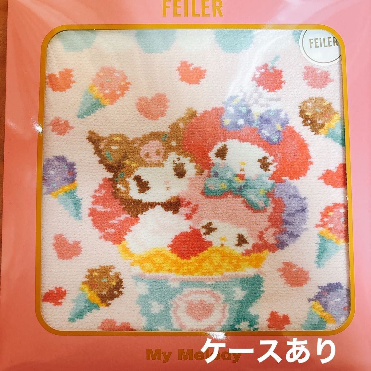 新品 フェイラー ハンカチ サンリオ コラボ マイメロ クロミ 新品 フェイラー ハンカチ サンリオ コラボ マイメロ クロミ