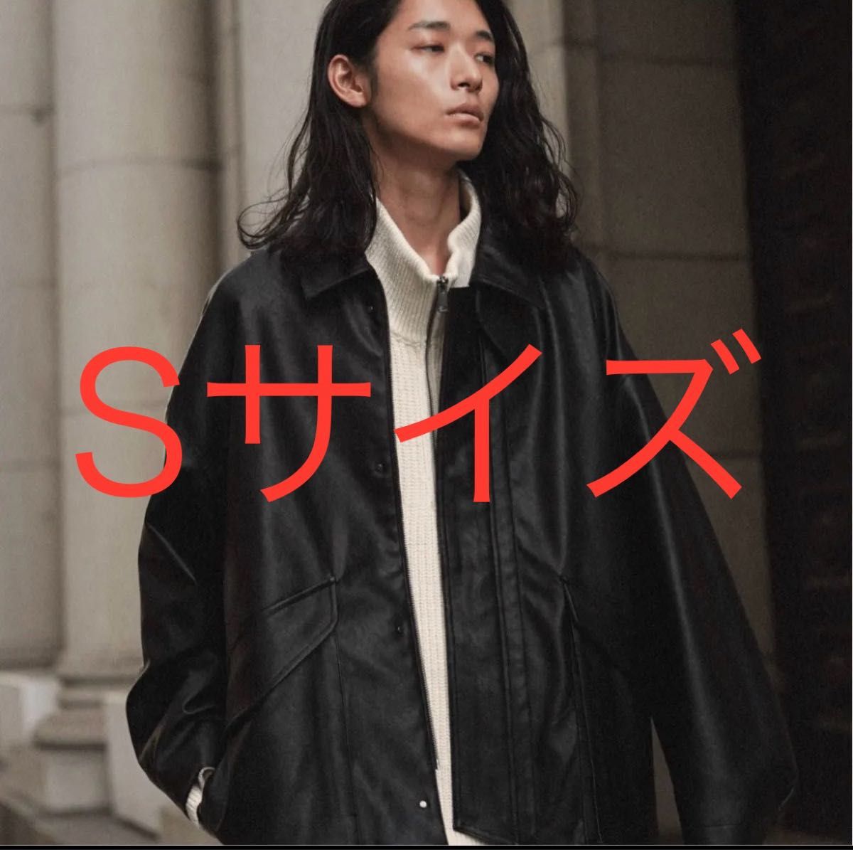 WYM FAUX LEATHER MILITARY BLOUSON WYM FAUX LEATHER MILITARY BLOUSON