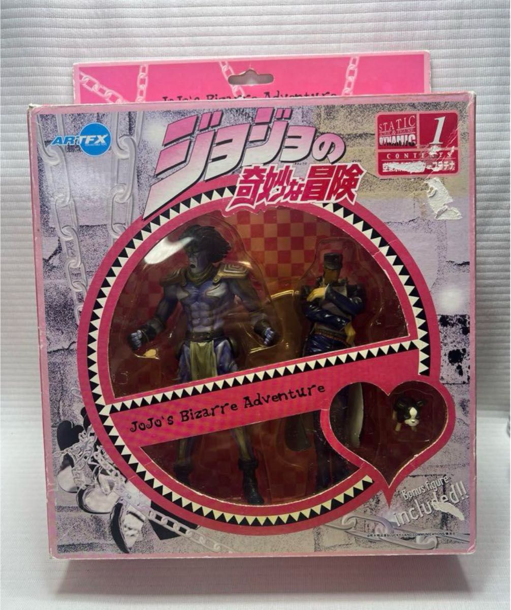 ジョジョの奇妙な冒険 コトブキヤ ARTFX 空条承太郎&スタープラチナ&イギー ジョジョの奇妙な冒険 コトブキヤ ARTFX 空条承太郎&スター