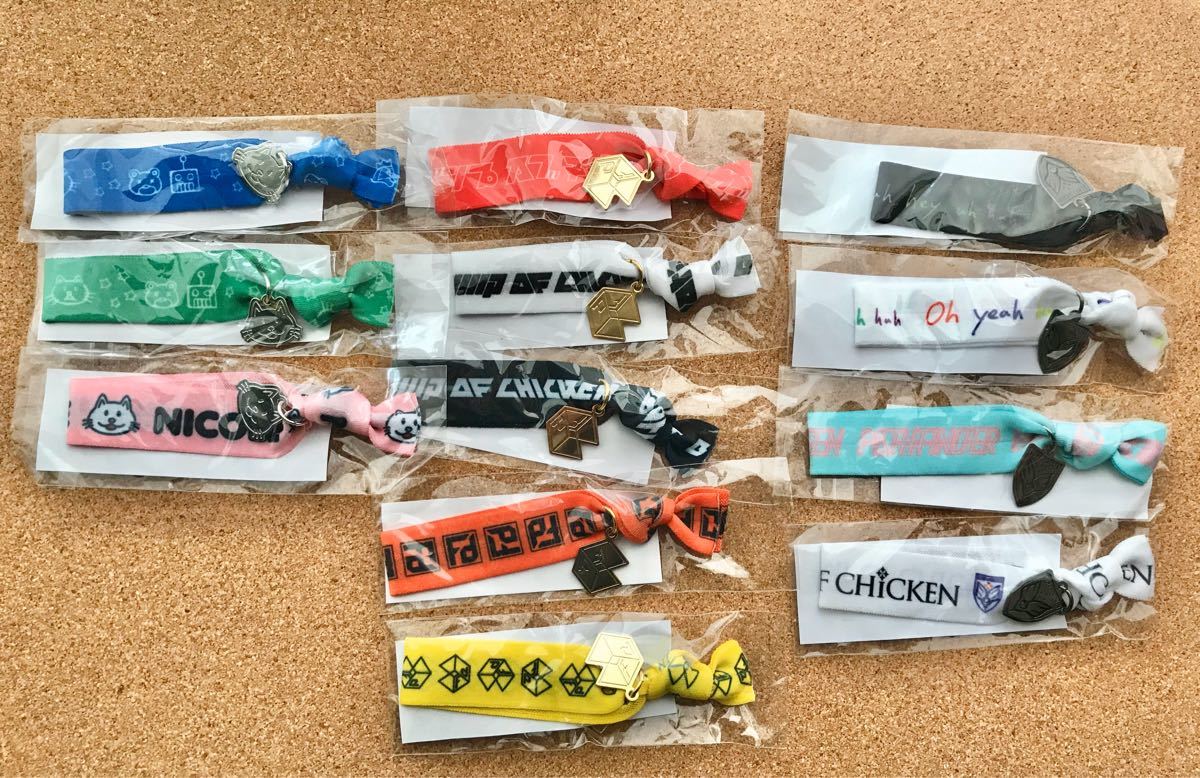 Paypayフリマ 新品未開封 Bump Of Chicken ツイストバンド 12種 コンプリート Paypayフリマ 新品未開封 Bump Of Chicken ツイストバンド 12種 コンプリート