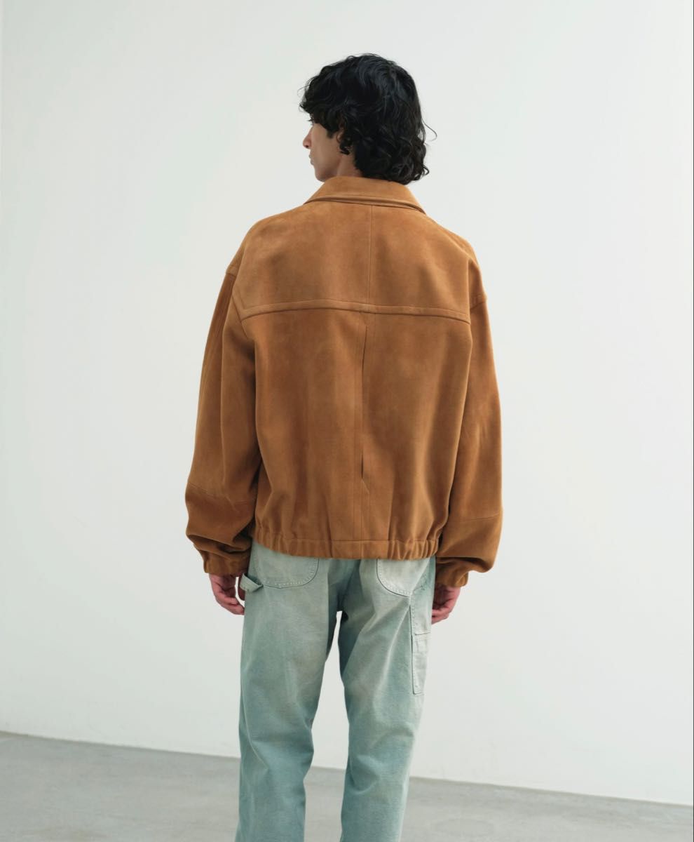 AURALEE 25ss LAMB SUEDE ZIP BLOUSON サイズ3 CAMEL|Yahoo AURALEE 25ss LAMB SUEDE ZIP BLOUSON サイズ3 CAMEL|Yahoo