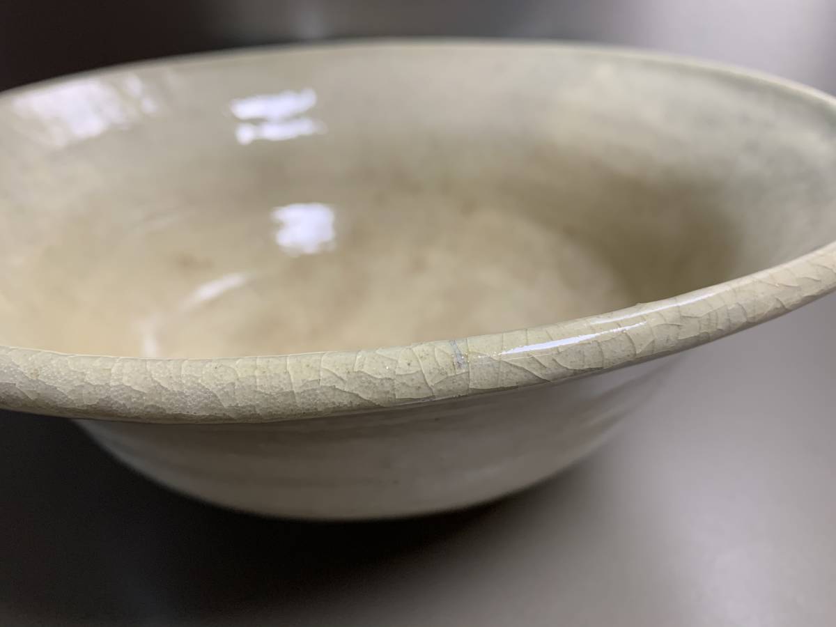 美品】 唐津 李朝 高麗 大鉢 雨漏り 井戸 粉引き | bioimune.com.br
