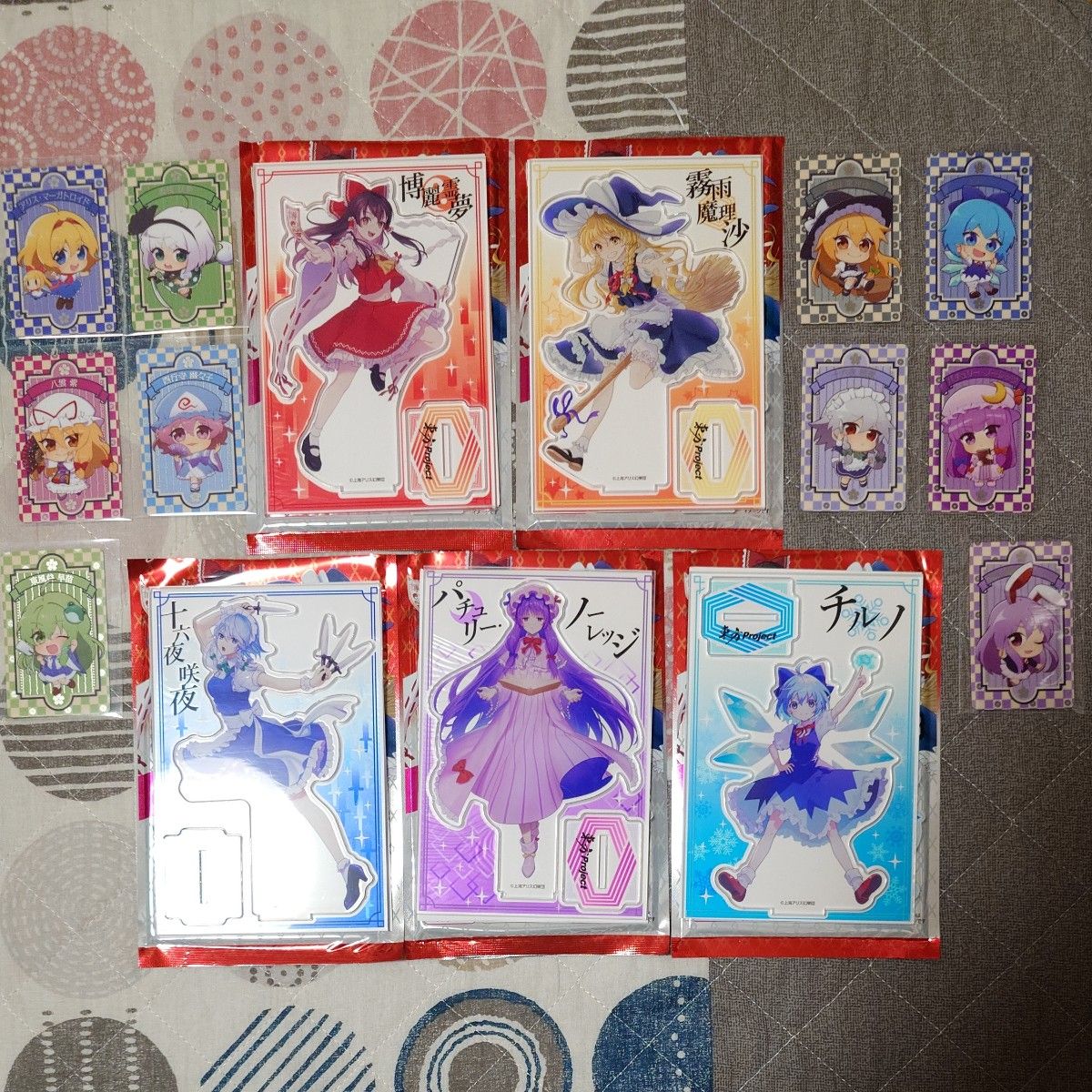 アクリルぷちスタンド「東方Project」01/コンプリートBOX(全6種