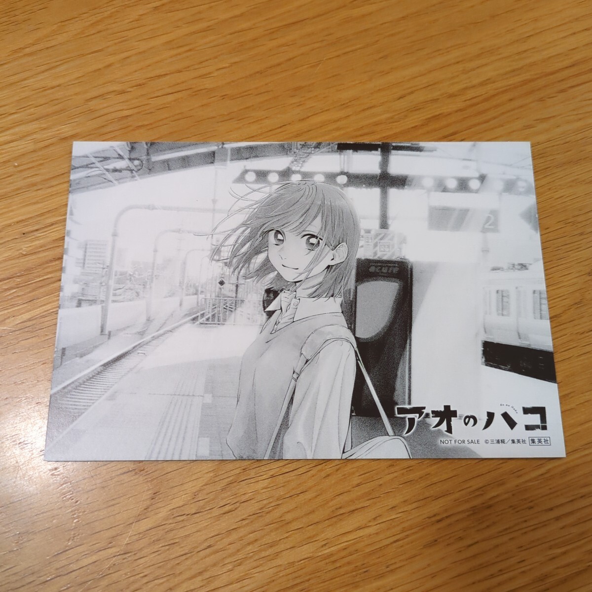 非売品】アオのハコ 18巻 購入特典 イラストカード 三浦糀 鹿野 非売品】アオのハコ 18巻 購入特典 イラストカード 三浦糀 鹿野