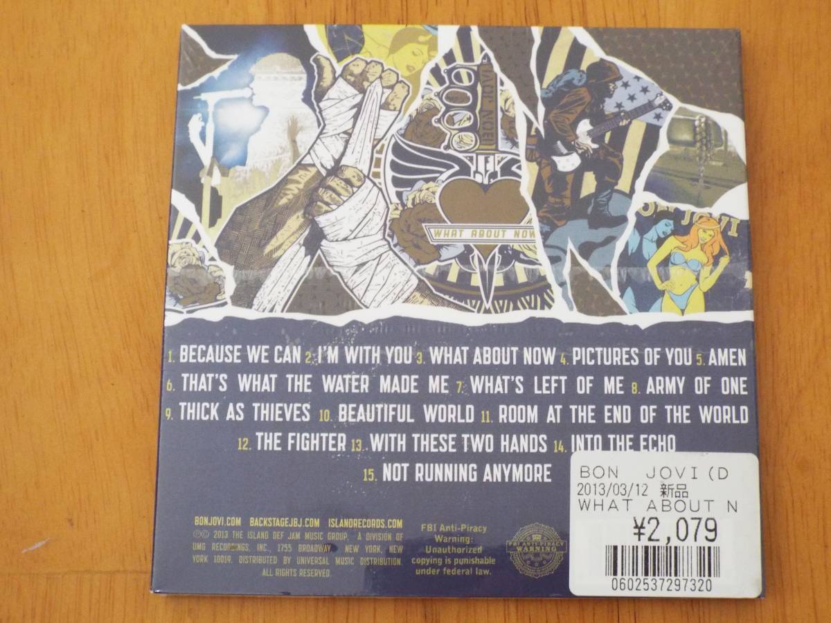 新品★ボン・ジョヴィ／What About Now - Deluxe Edition◆BON JOVI／輸入盤・全15曲収録／デラックス・エディション_画像3