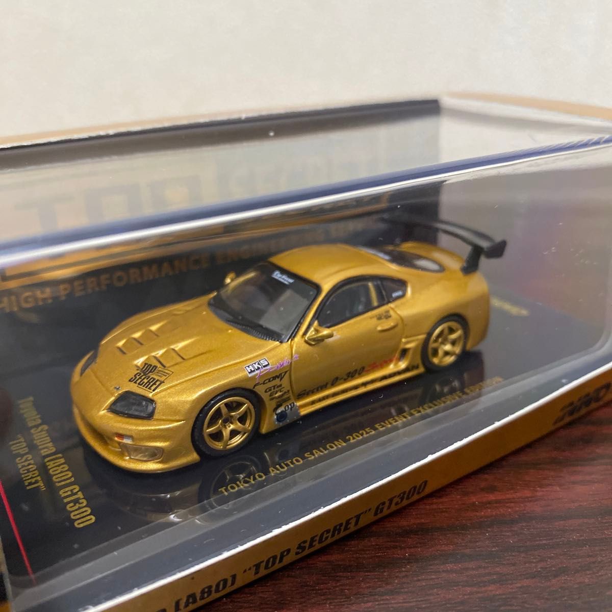 東京オートサロン2025限定 INNO64 トヨタスープラ TOP SECRET 東京オートサロン2025限定 INNO64 トヨタスープラ TOP SECRET