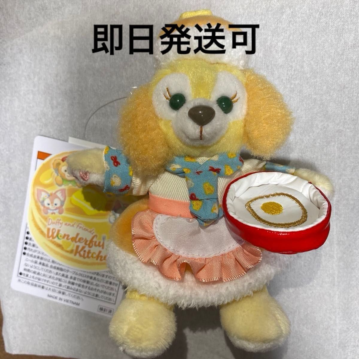 東京ディズニーシー ダッフィー&フレンズ ワンダフルキッチン クッキーアン ぬいぐるみバッジ ぬいば 東京ディズニーシー ダッフィー&フレンズ ワンダフルキッチン クッキーアン ぬいぐるみバッジ ぬいば
