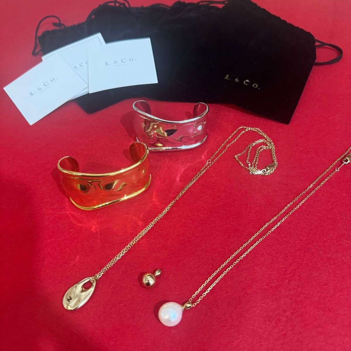 Yuria Sato × L&Co コラボジュエリー 7点セット 佐藤優里亜 Yuria Sato × L&Co コラボジュエリー 7点セット 佐藤優里亜