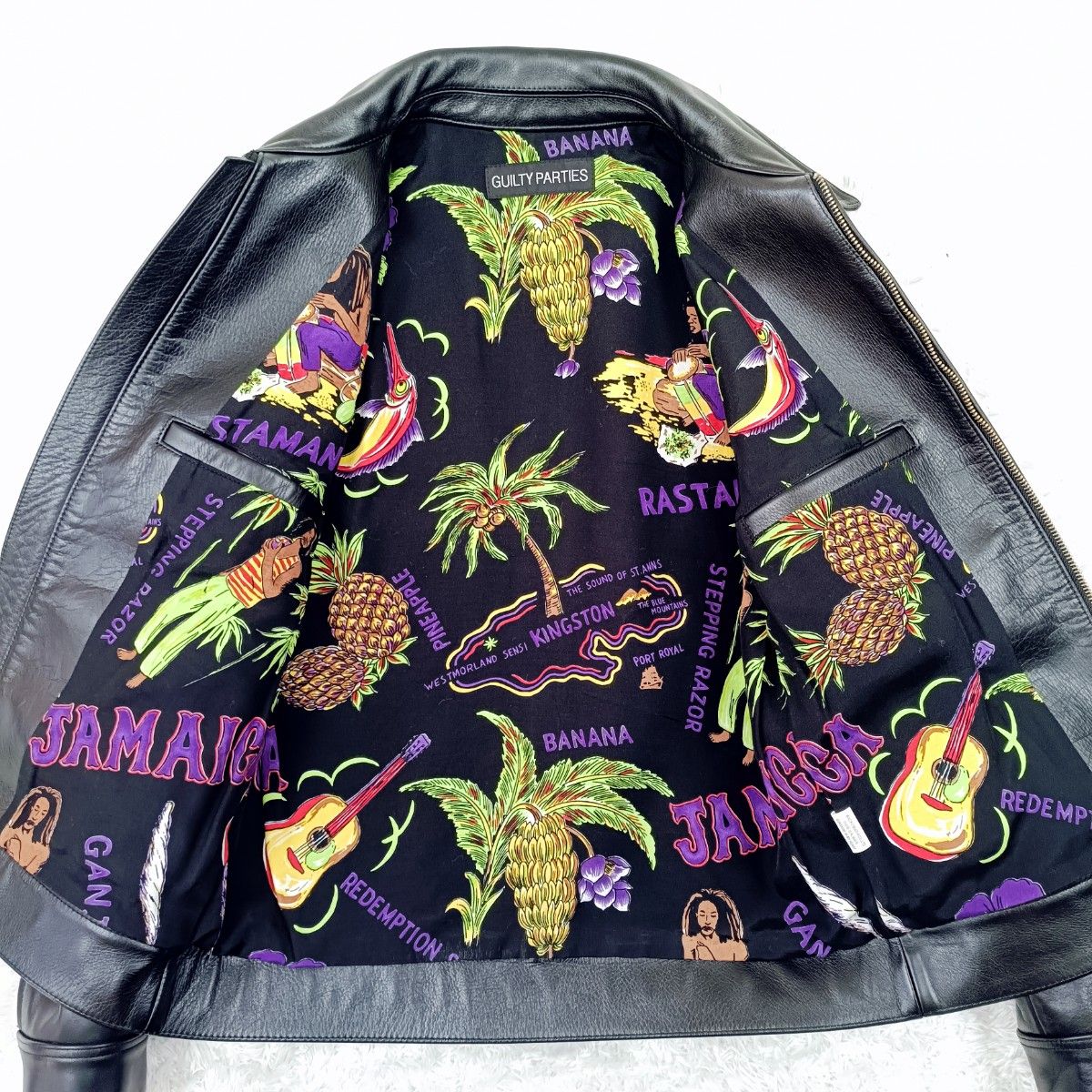 WACKO MARIAワコマリア ステアハイド 牛革 レザージャケット WACKO MARIAワコマリア ステアハイド 牛革 レザージャケット