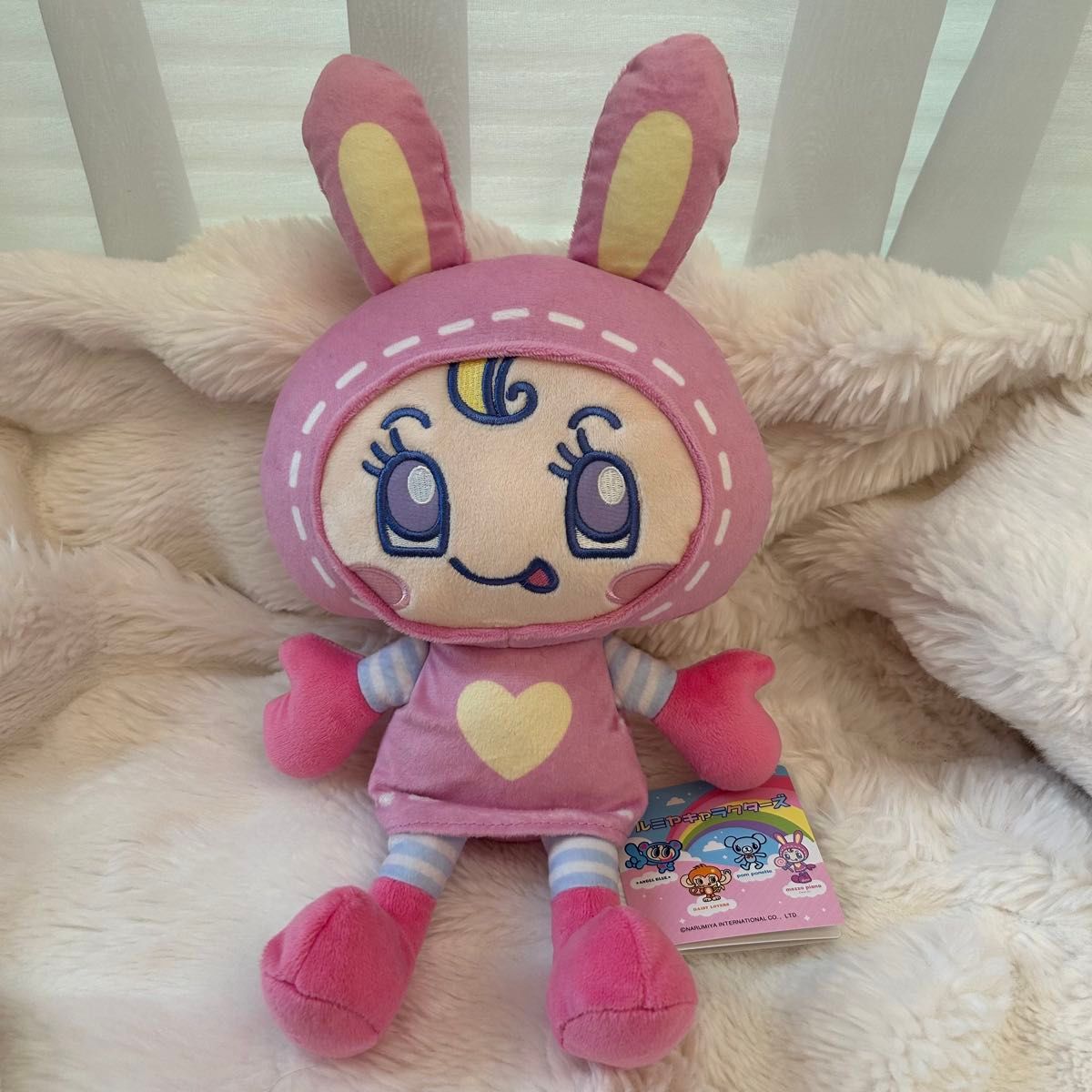 ナルミヤキャラクターズ Mぬいぐるみ ベリエちゃん メゾピアノ ナルミヤキャラクターズ Mぬいぐるみ ベリエちゃん メゾピアノ