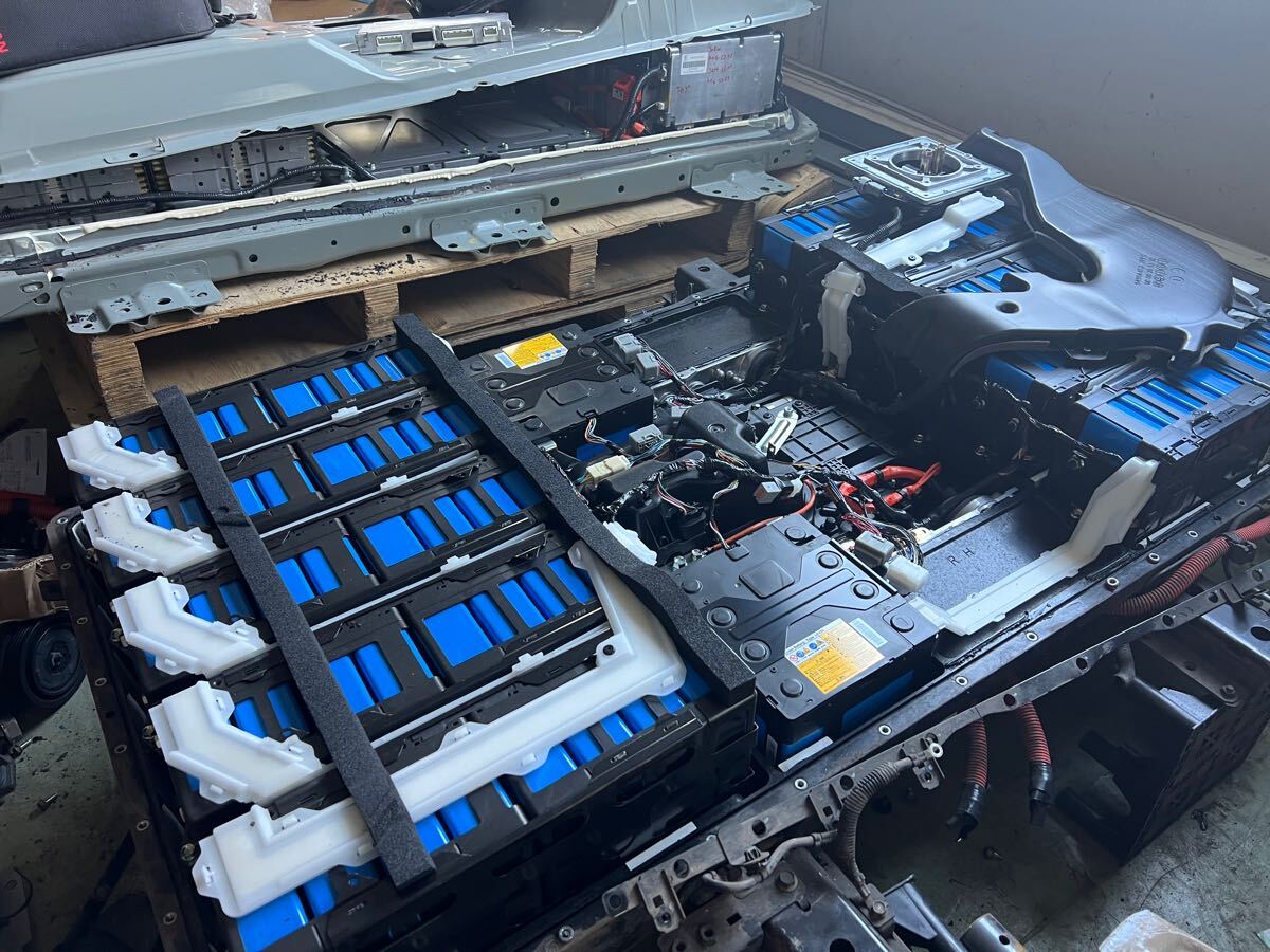 LEV50 10.5kw 蓄電池 大容量 リチウムイオンバッテリー ポータブル電源 バックアップ電源 4.03V 良品 8セル 基盤付き 在庫限り