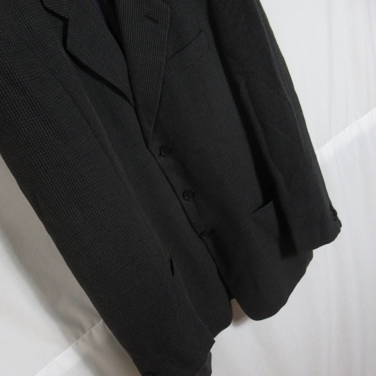 90s GIORGIO ARMANI ウール シルク テーラード ジャケット 90s GIORGIO ARMANI ウール シルク テーラード ジャケット