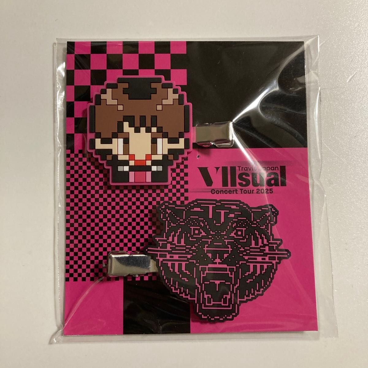 travis japan コンサートグッズ VIIsual ヘアクリップ 七五三掛