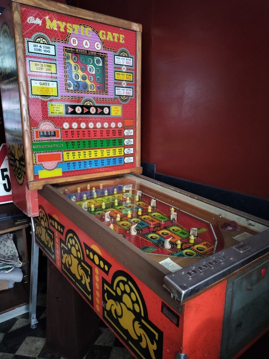 Bally BONANZA ピンボールマシン ビンゴマシン アメリカン Bally BONANZA ピンボールマシン ビンゴマシン アメリカン