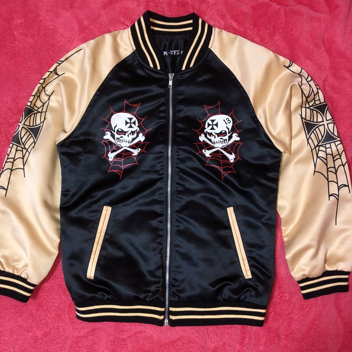 値下げ!K-STAR スカルジャンパー 新品未使用