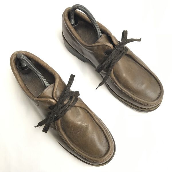 見事な創造力 80s以前?Vintage☆スカルパ/Scarpa☆チロリアンシューズ【41/25.5-26.0/茶/brown】マウンテンブーツ/軽登山靴/Leather/Boots/shoes◇bJ-023 25.5cm