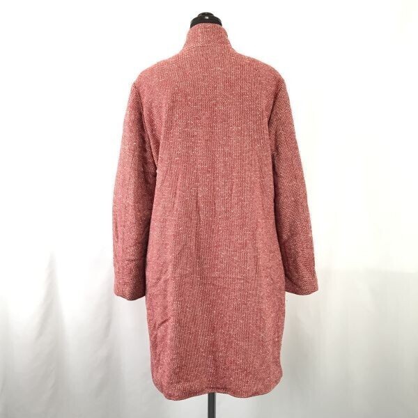  Eddie Bauer /Eddie Bauer* воротник-стойка длинное пальто [women*s -M/ красный серия /red] Zip выше /Coats/Jackets/Jumpers*zBH290