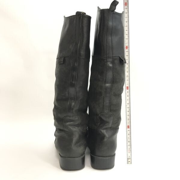 カンペール/CAMPER☆本革/レザー/ジョッキーブーツ【レディース/24.5-25.0程度/黒/black】ビブラムソール/Leather/Boots/shoes◇cWB101-33
