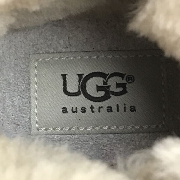 UGG/アグ☆暖か/フリンジショートブーツ【size:6.5/23.5/brown/茶】ムートン/内側ボア/Caleb/Boots/Shoes/sneakers◇bWB119-7