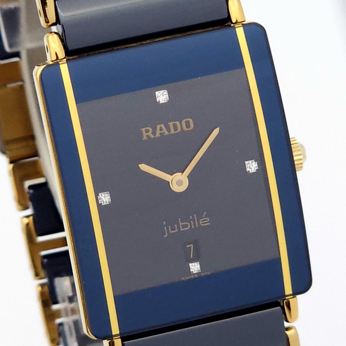 1円 RADO ラドー ジュビリー 4Pダイヤ 160.0281.3N QZ 動作品 1円 RADO ラドー ジュビリー 4Pダイヤ 160.0281.3N QZ 動作品