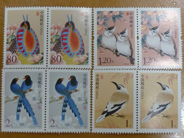 * China unused stamp bird 4 kind 8 sheets 