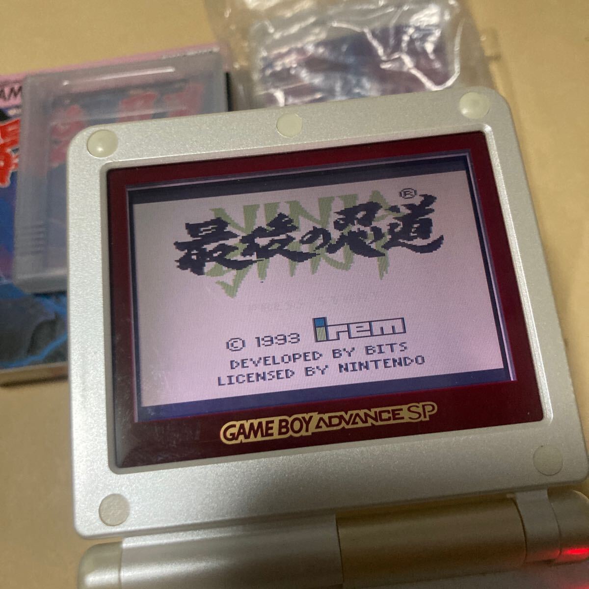 送料無料 レア GB ゲームボーイ 最後の忍道 箱 説明書付 GAME 送料無料 レア GB ゲームボーイ 最後の忍道 箱 説明書付 GAME