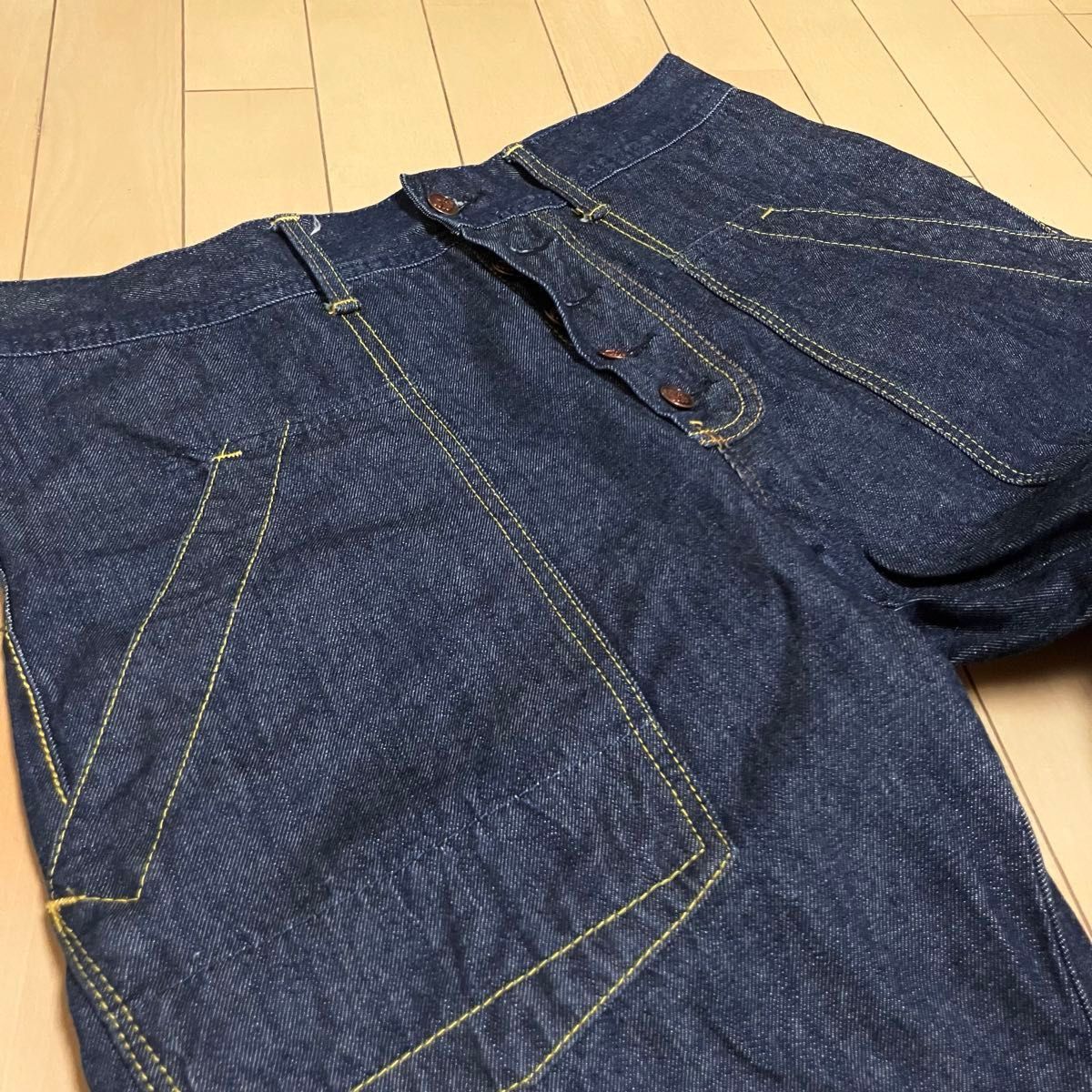 デニムパンツ EVISU エヴィス ジーパン ジーンズ バックポケット デニムパンツ EVISU エヴィス ジーパン ジーンズ バックポケット