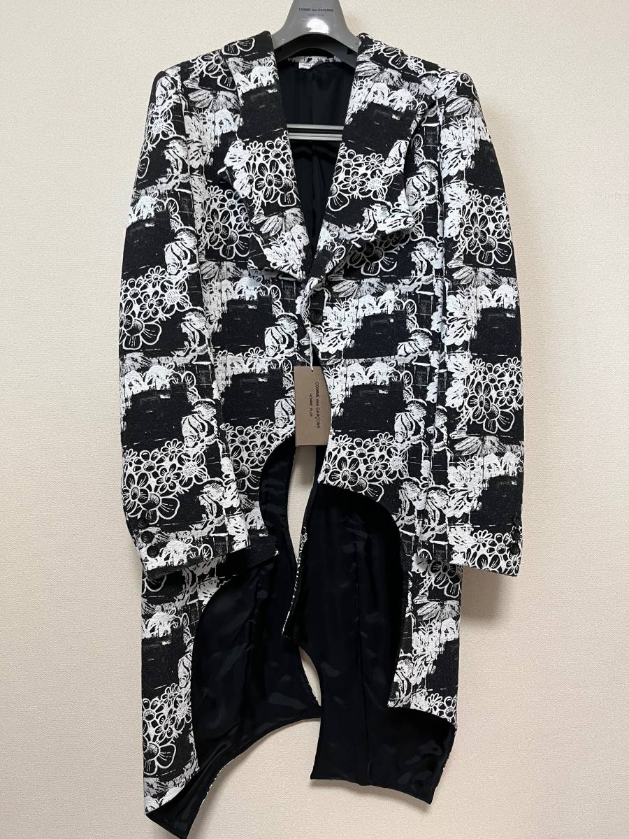 COMME des GARCONS HOMME PLUS 22SS 花の存在 燕尾 ジャケット COMME des GARCONS HOMME PLUS 22SS 花の存在 燕尾 ジャケット