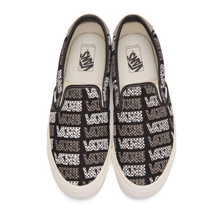 人気の SLIP OG VANS 限定 ON スリッポン LX 59 27.5cm