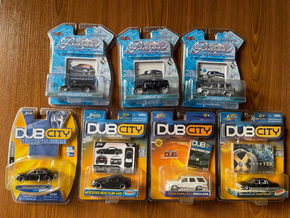 7点セット 1/64スケール Maisto JadaToys ミニカー 未開封 DUB 7点セット 1/64スケール Maisto JadaToys ミニカー 未開封 DUB