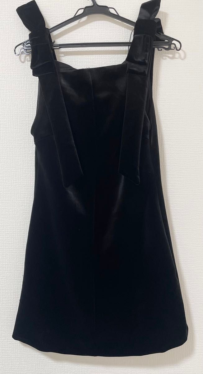 ZARA ザラ ベルベットリボンワンピース M|Yahoo!フリマ(旧 ZARA ザラ ベルベットリボンワンピース M|Yahoo!フリマ(旧