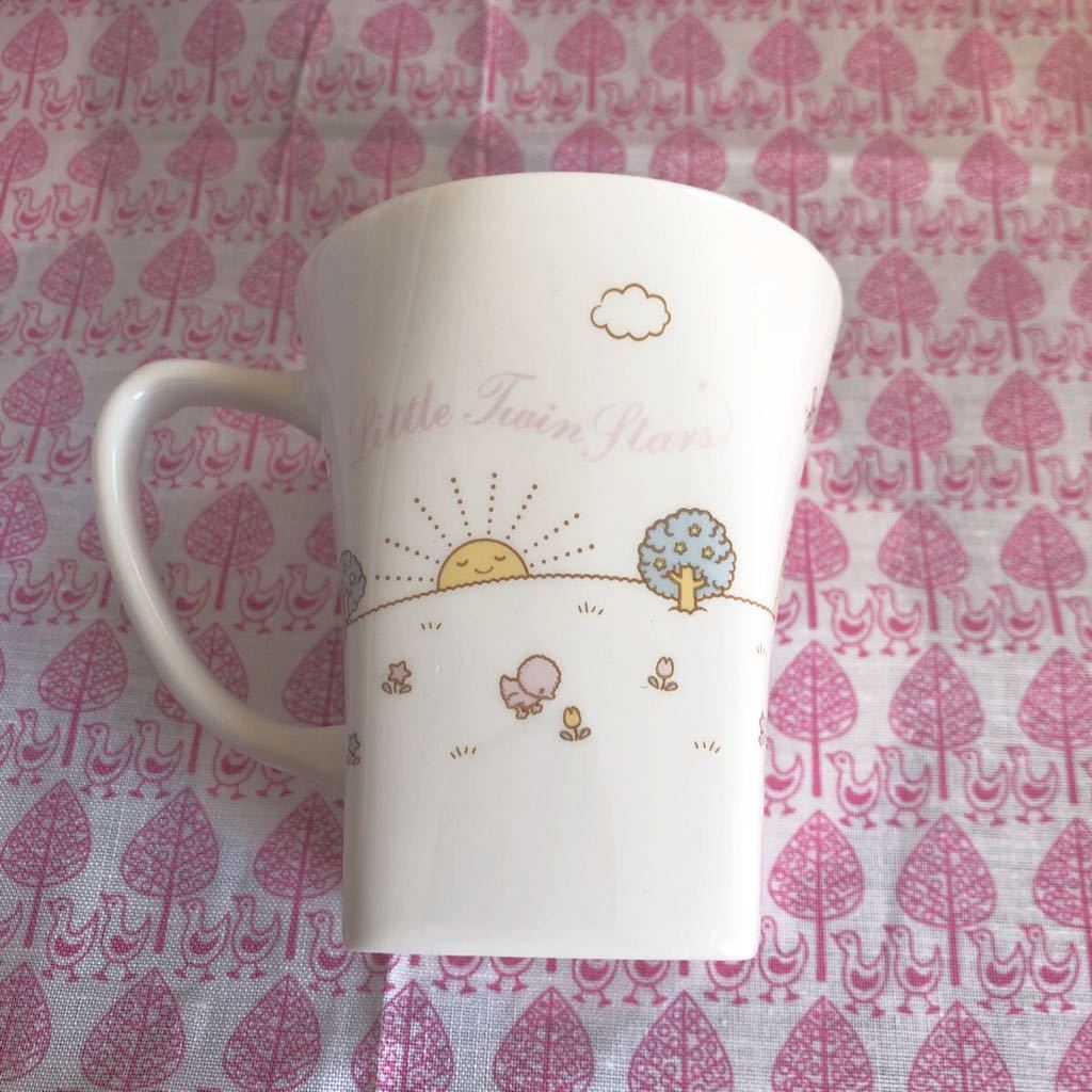  Sanrio ki Kirara cup & tray ① 2005 year sale unused 