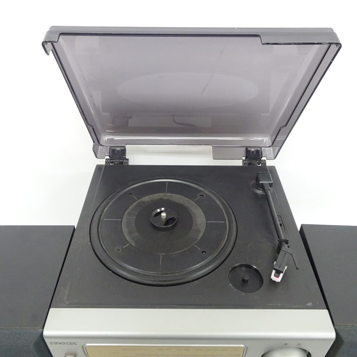 tyom6807-1 155 通電OK 創和SOWA SINOTEC レコードプレーヤー付 tyom6807-1 155 通電OK 創和SOWA SINOTEC レコードプレーヤー付