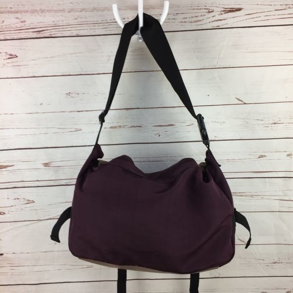 *a Nero /anello* Boston / messenger bag / nylon / adzuki bean color *AA4