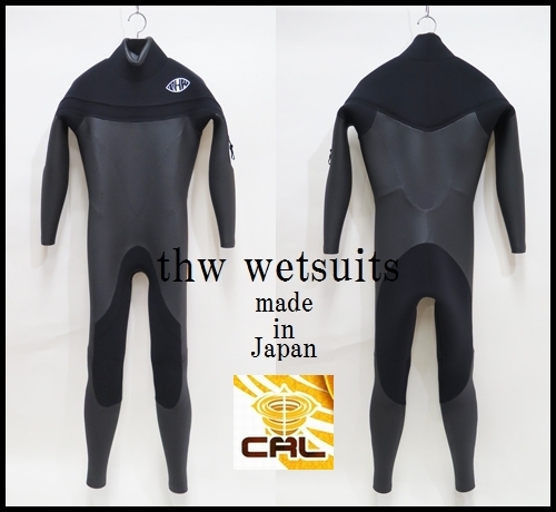 5×3㎜セミドライ/ロングチェストジップ クラッシクモデル 【最新軽量伸縮起毛素材】 3 thw wetsuits サーフィン/ウェットスーツ 5×3㎜セミドライ/ロングチェストジップ クラッシクモデル 【最新