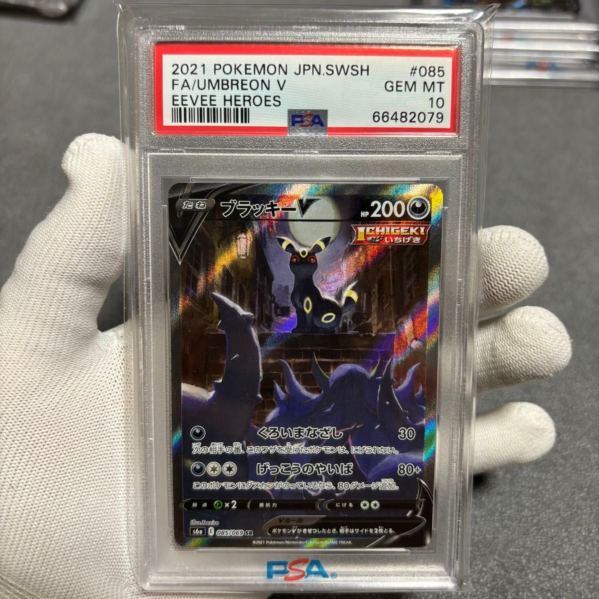 ポケモンカードゲーム PSA10 ブラッキーv sa SR スペシャル ポケモンカードゲーム PSA10 ブラッキーv sa SR スペシャル