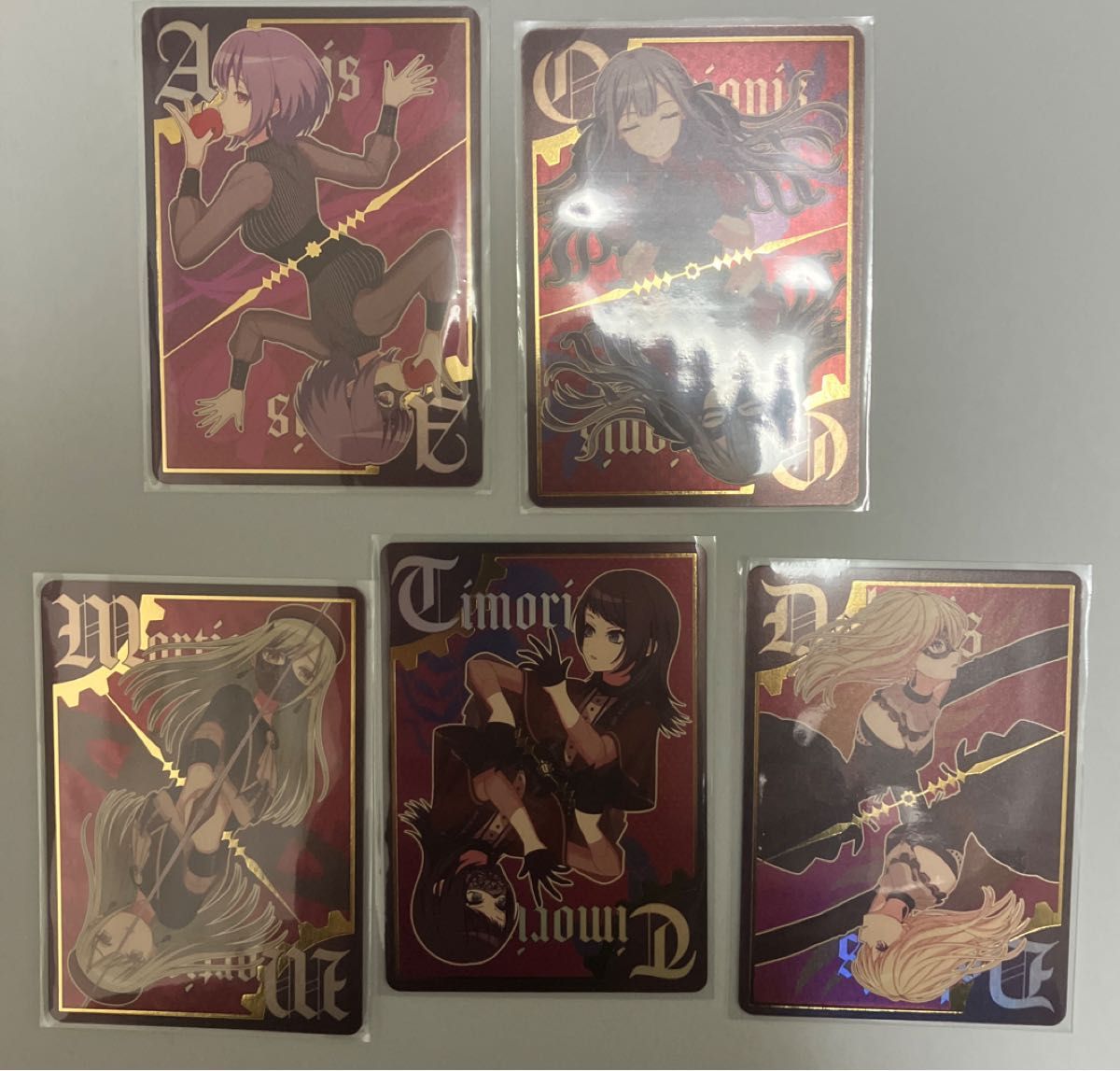 Ave Mujica KiLLKiSS 初回生産分限定封入特典 コンプリート Ave Mujica KiLLKiSS 初回生産分限定封入特典 コンプリート
