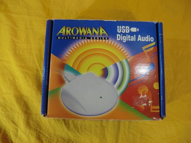◆◇H『PC関連即決SALE』AROWANA USB Digital Audio　デジタルスピーカー　USBスピーカー　現状品◇◆_画像7