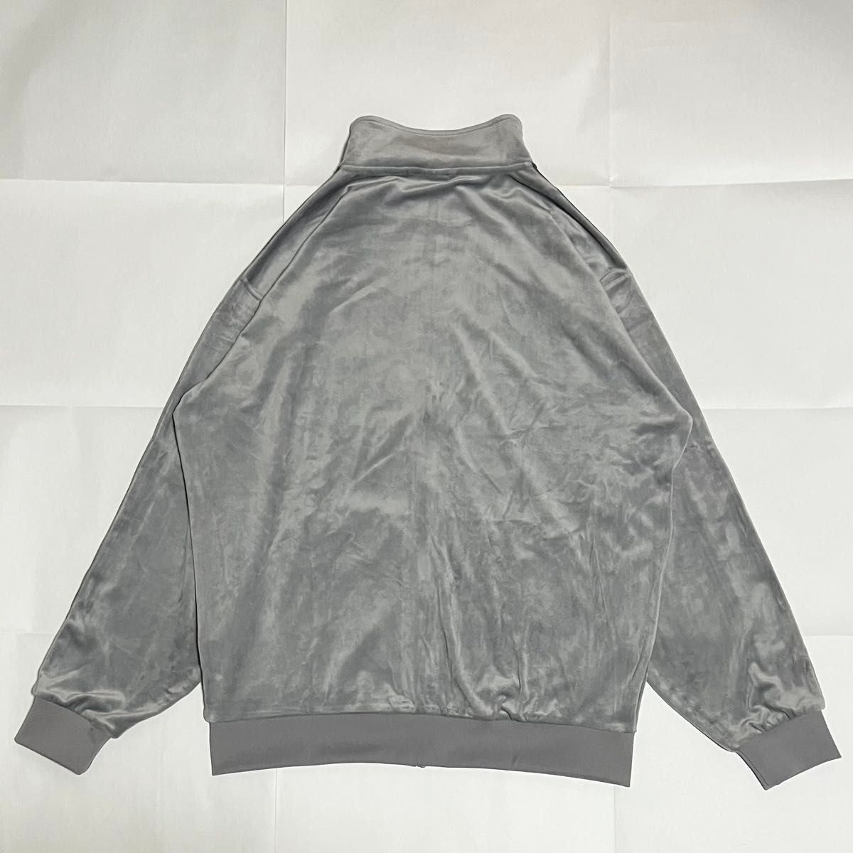 美品】adidas アディダス トラックジャケット ベロア 3本ライン 美品】adidas アディダス トラックジャケット ベロア 3本ライン