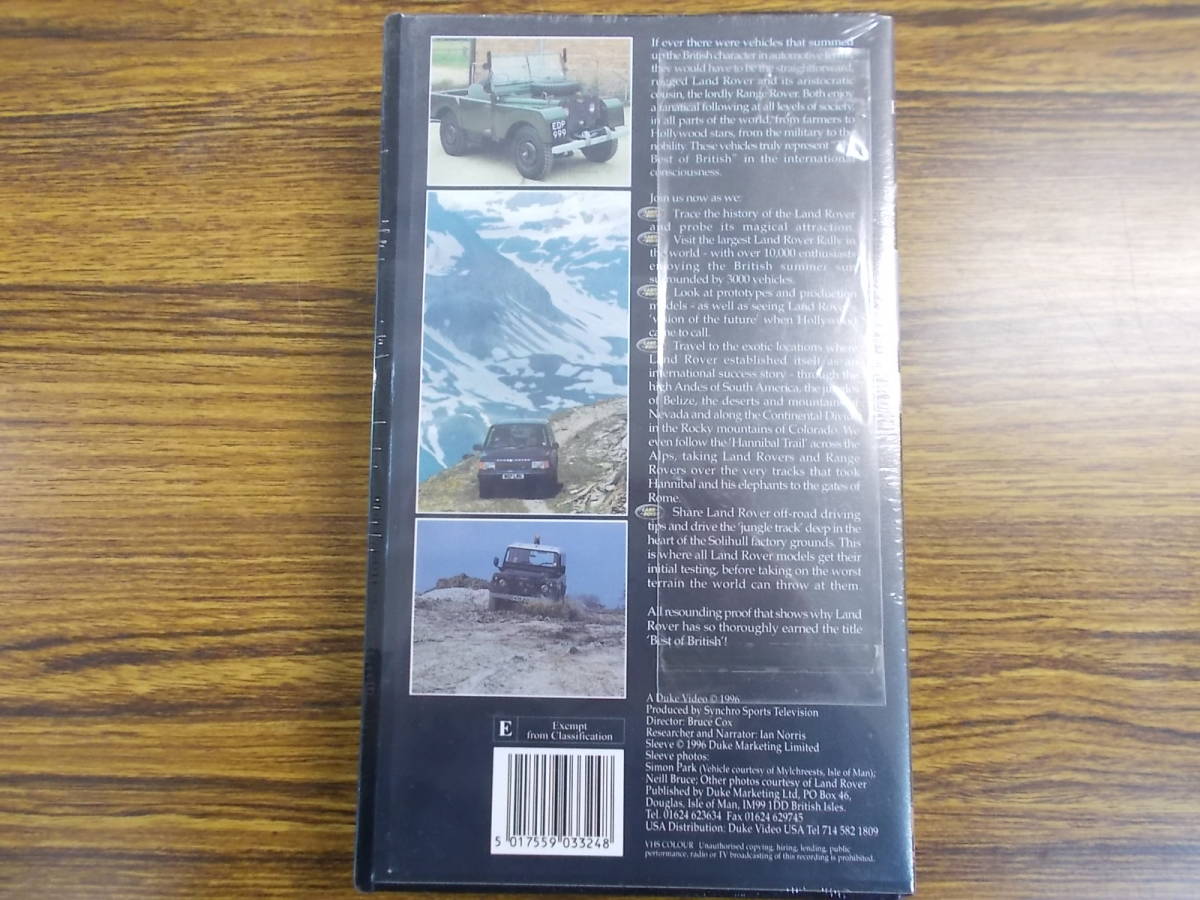  лучший ob желтохвост салфетка Land Rover -тактный - Lee Defender, Range Rover, Discovery VHS видео история 