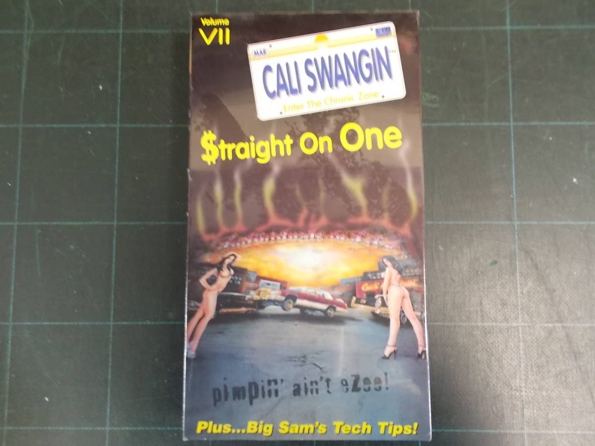 L.A. also popular number 1. Street Lowrider Ame car VHS video ka squirrel one silver VII MAR CALI SWANGIN postage 370 jpy 