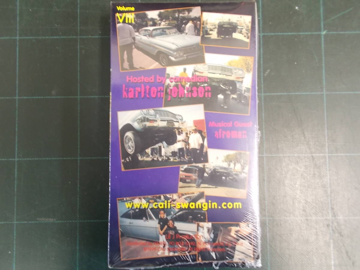  Ame car Lowrider VHS video custom paint hydro tiger  King CALI SWANGIN VolⅧ PlusCameo by DAZZAka squirrel one silver postage 370 jpy 