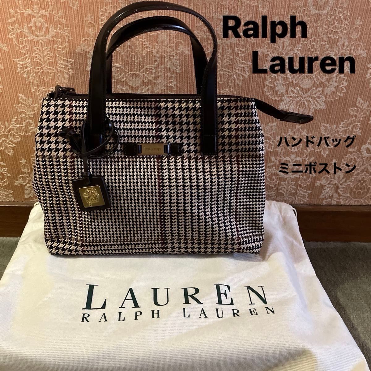 POLO RALPH LAUREN 千鳥格子 ボストンバッグが入荷!【つくば店 POLO RALPH LAUREN 千鳥格子 ボストンバッグが入荷!【つくば店