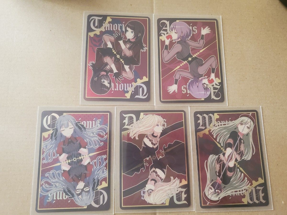 Ave Mujica「KiLLKiSS」特製キャラクターカード(全5種)|Yahoo Ave Mujica「KiLLKiSS」特製キャラクターカード(全5種)|Yahoo