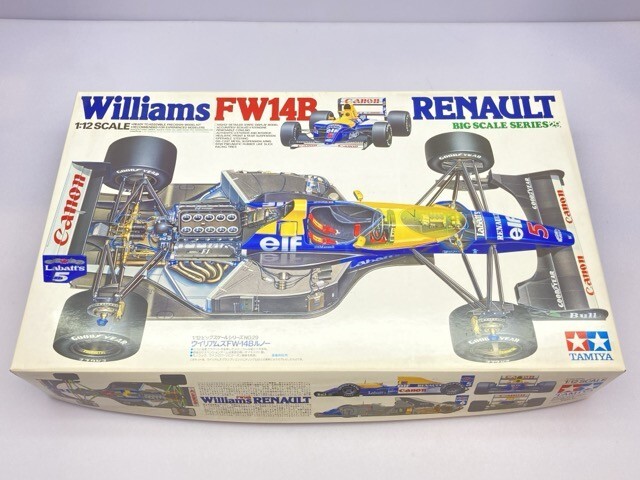 タミヤ 1/12 ウィリアムズ FW14B ルノー ディスプレイモデル タミヤ 1/12 ウィリアムズ FW14B ルノー ディスプレイモデル