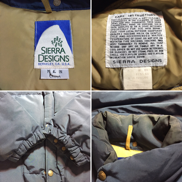 SIERRA DESIGNS Sierra Design down jacket L