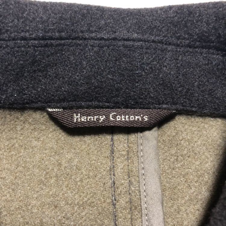 Henry Cotton's ヘンリーコットンズ ウールジャケット フィールドジャケット M_画像6