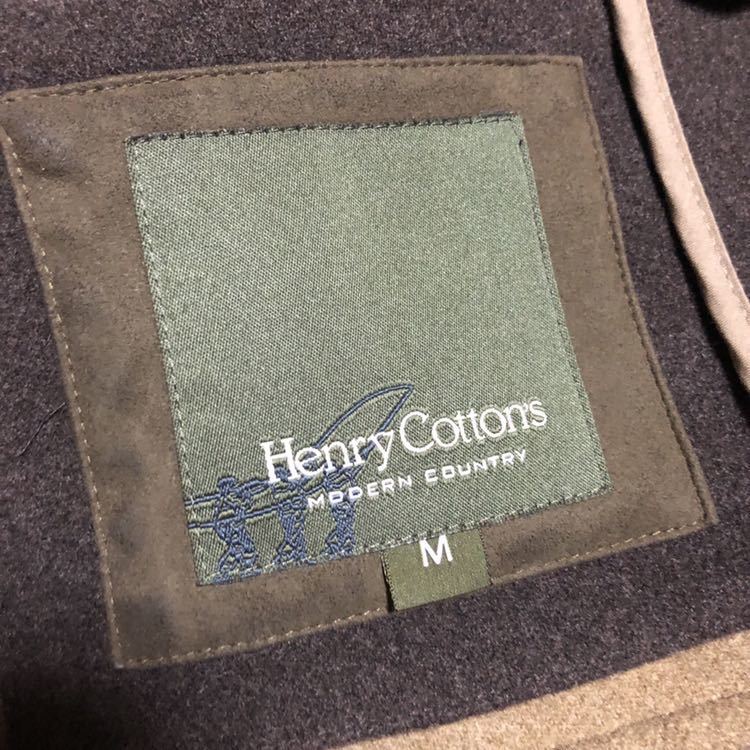 Henry Cotton's ヘンリーコットンズ ウールジャケット フィールドジャケット M_画像4